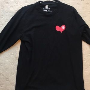Element Long-Sleeve Heart Robot Tee (Small)